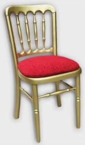 Altın kiralık tonet sandalye